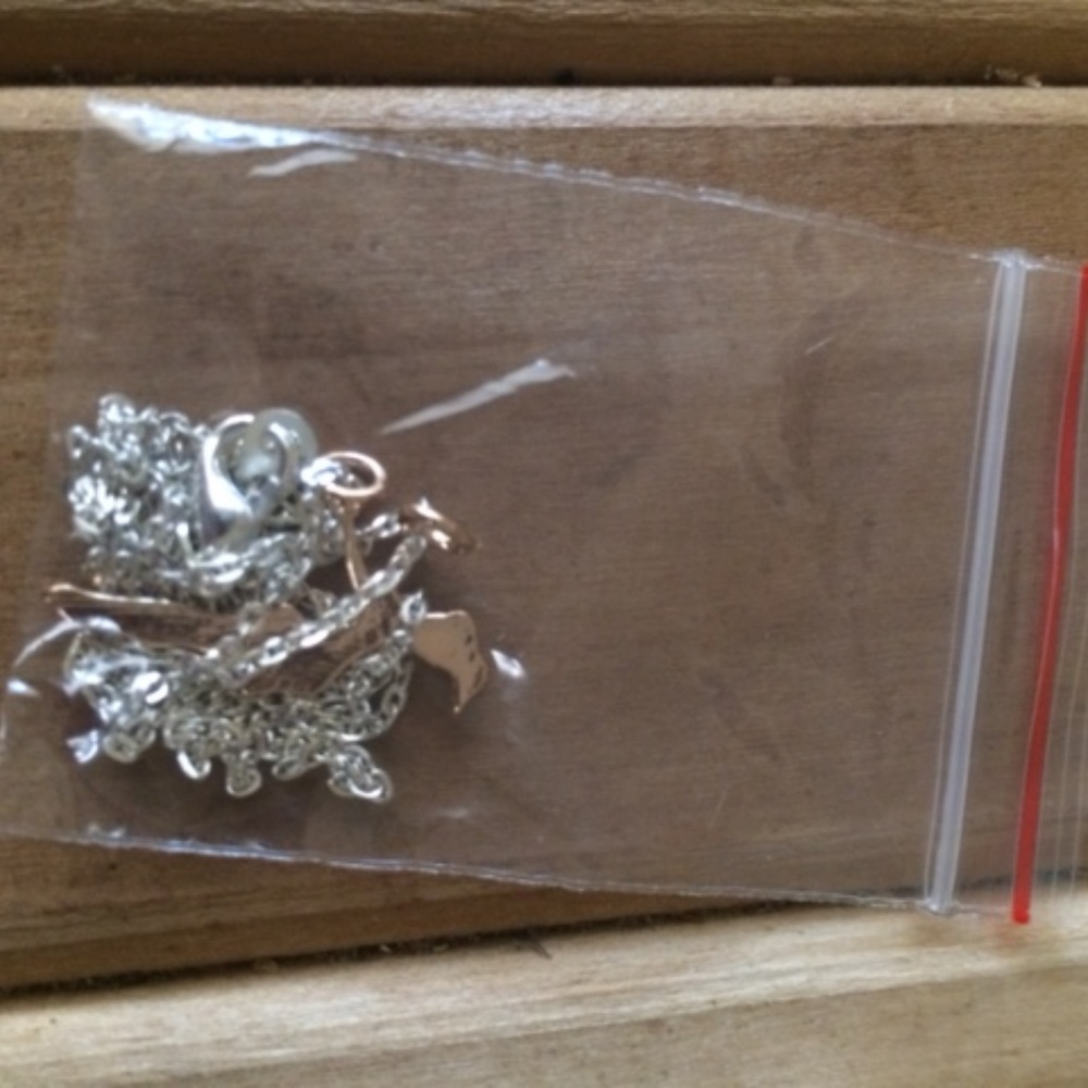 New! Silver Swing Girl Necklace - Picture 6 of 6